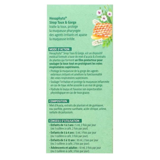 Hexaphyto Sirop Enfant 150Ml