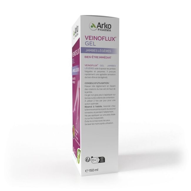 Veinoflux Jambes Legeres Gel 150Ml