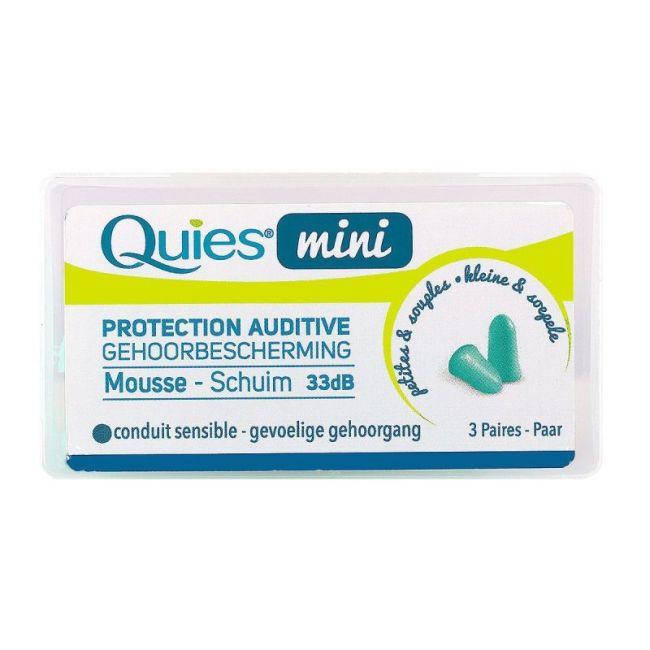 Quies Mousse Mini 3 Paires