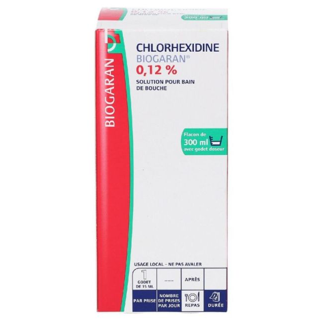 Chlorhexidine 0,12 Biog Fl 300 Ml