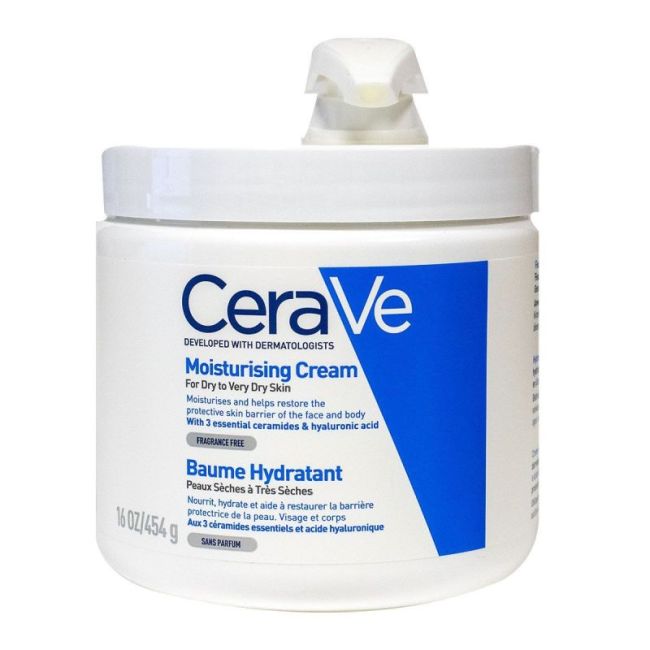 Cerave Baume Hydratant Pot Pompe 454Ml