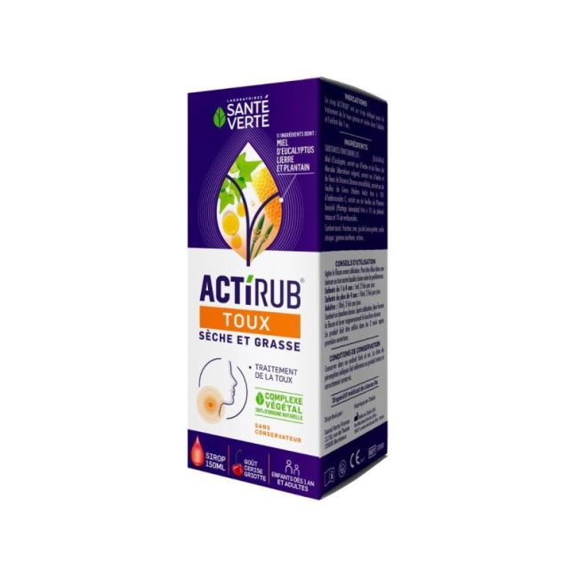 Actirub Sirop Toux 150Ml