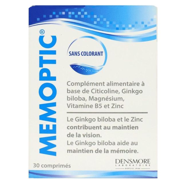 Memoptic Choline Ginkgo Cp 30