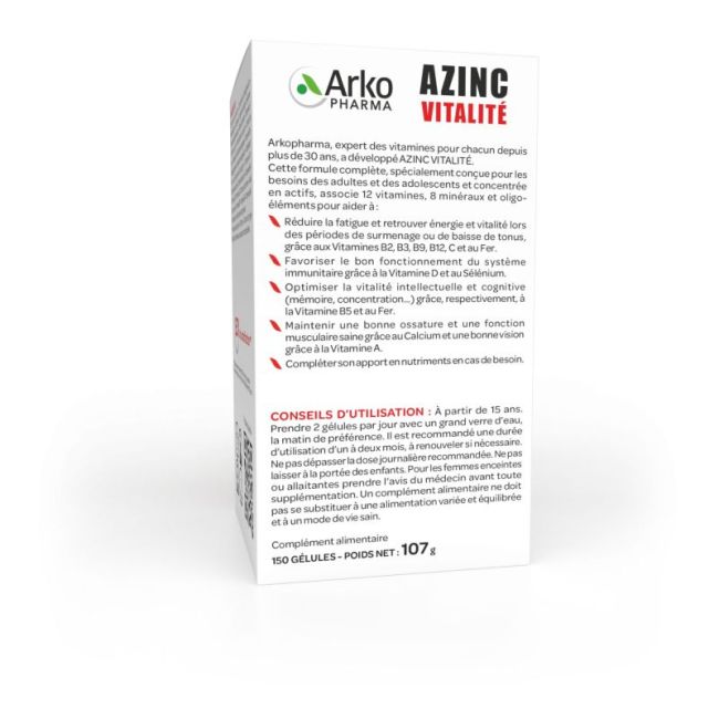 Azinc Vitalite Ad Gelul12030