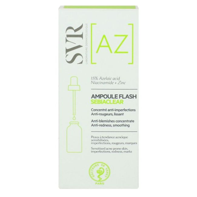 Svr Sebiaclear Flash Concentre Ampoule 30