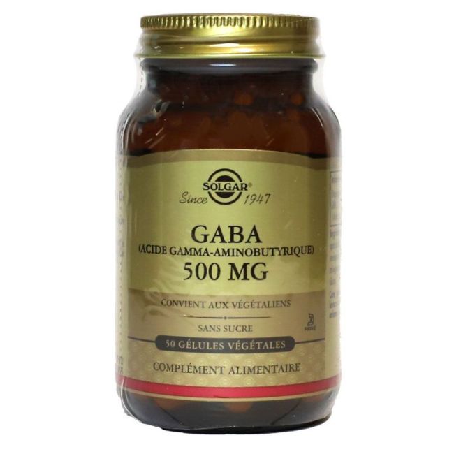 Solgar Gaba 500Mg Gelul Veg 50