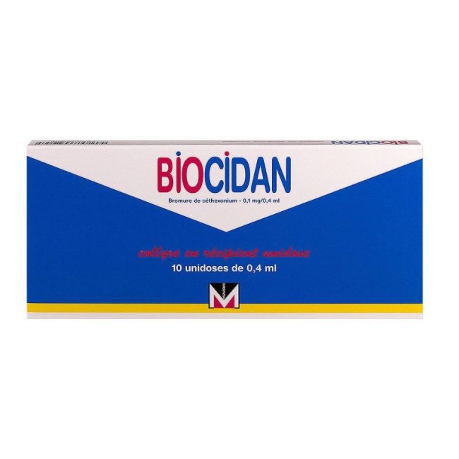 Biocidan 0,025 Collyre Dose 10