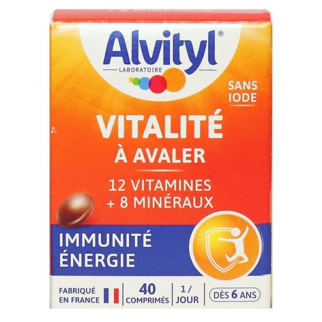 Alvityl Vitalite A Avaler Cpr 40