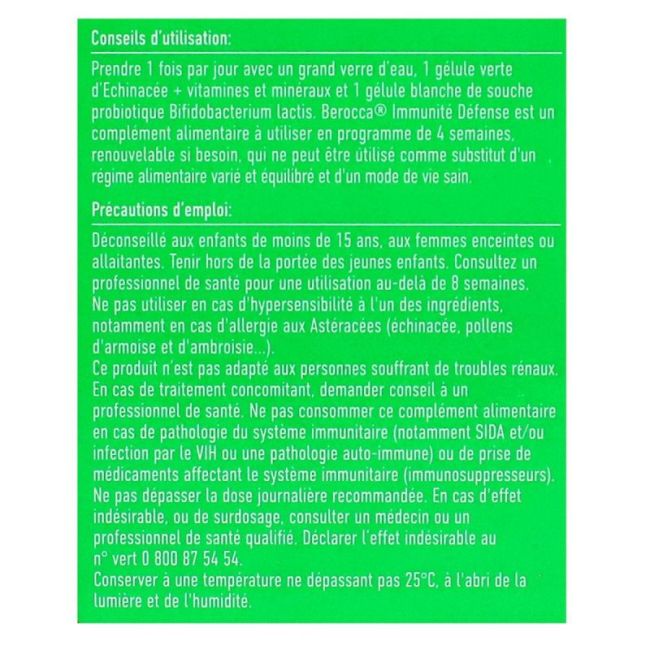 Berocca Immunite Defense Gelul 56