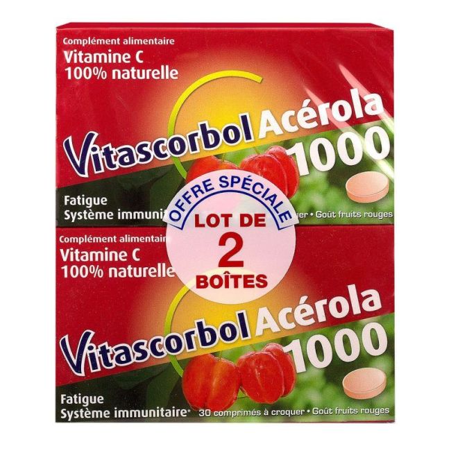 Vitascorbolacerola Cp 2X30