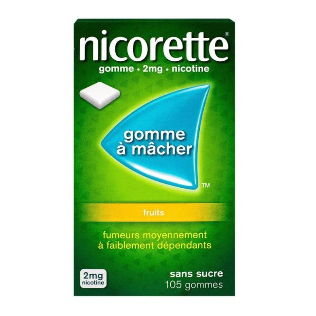 Nicorette 2Mg Fruits Gommes 105 Remb