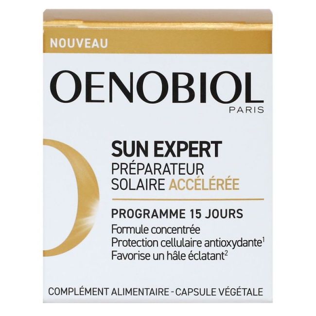 Oenobiol Sun Exp Pre Accel Caps 15