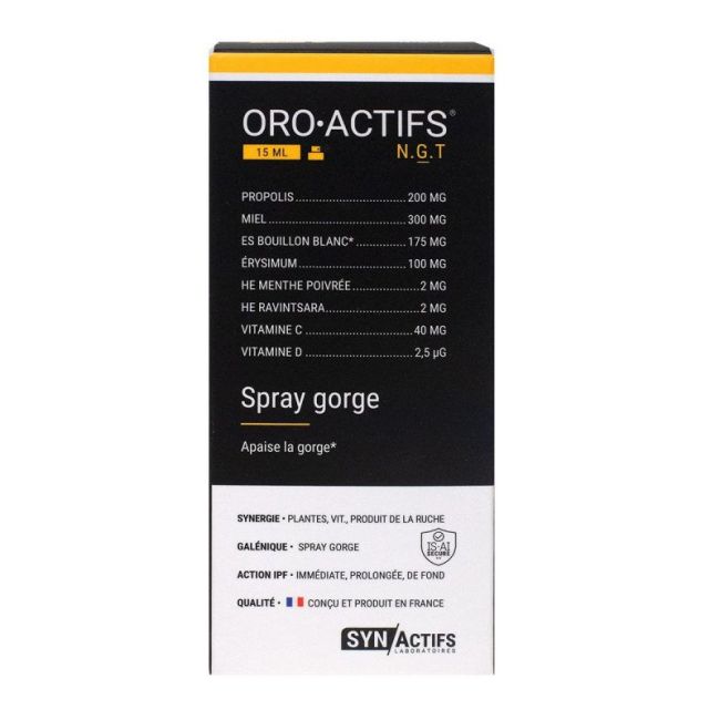 Aragan Oro-Actifs Sol Buv Pulv 15Ml