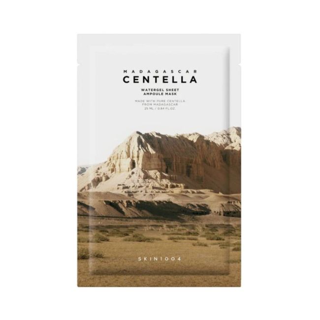 SKIN1004 Madagascar Centella Watergel Sheet Ampoule Mask – Masque tissu hydrogel apaisant (25 ml)