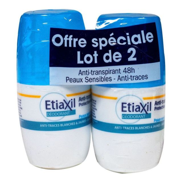 Etiaxil Deo 48H Rollon 2X50Ml