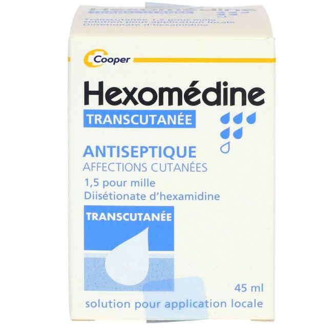 Hexomedine Transcutanee Sol 45Mle