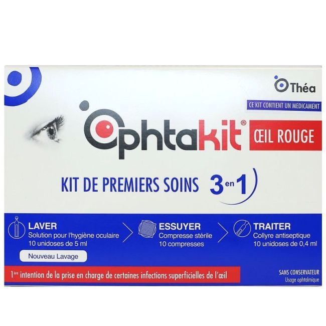 Ophtakit Oeil Rouge Kit 2
