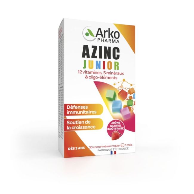 Azinc Vitalite Junior Frais Cpr 30