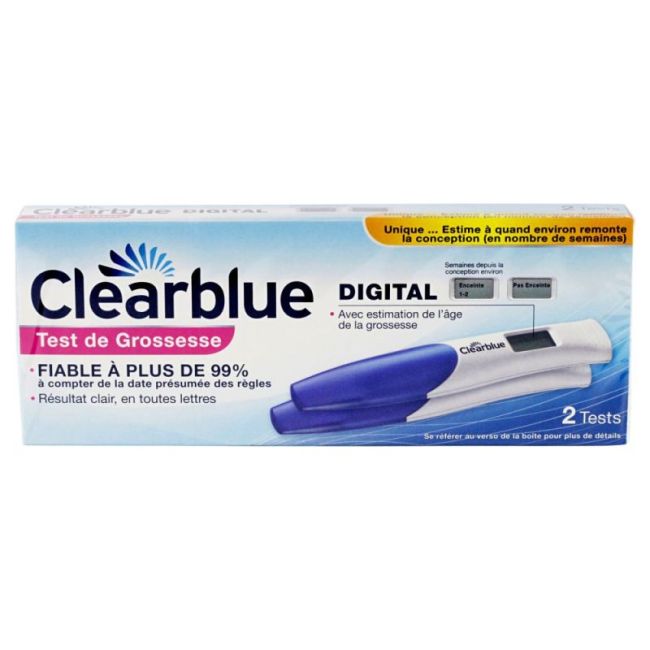 Clearblue Digital 2 Test Grossesse