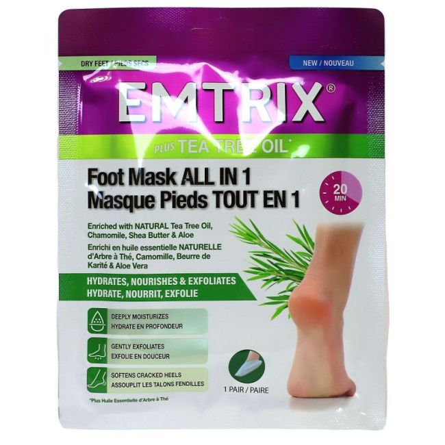 Emtrix Masque Pieds Tout En Un