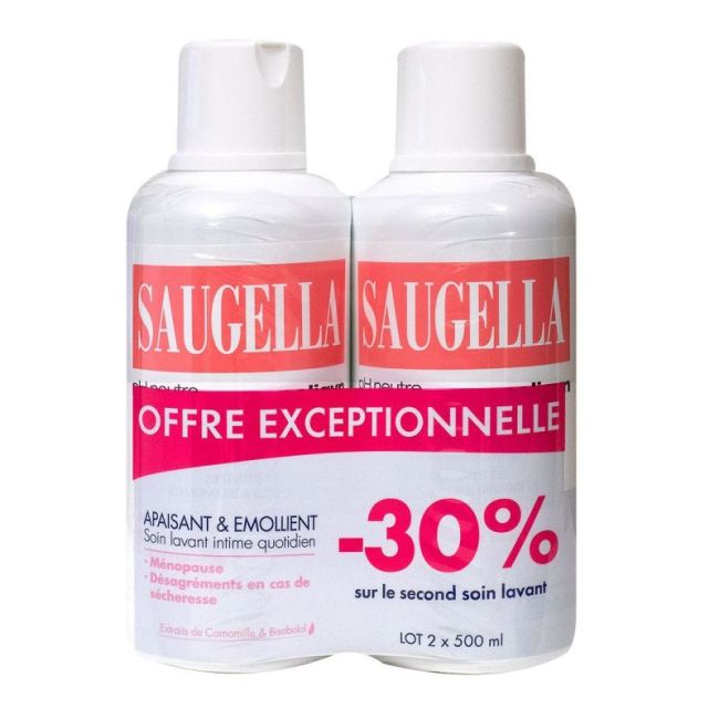 Saugella Rose Poligyn 500Ml X2 -30