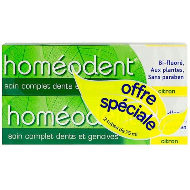 Homeodent Citron 2X75Ml