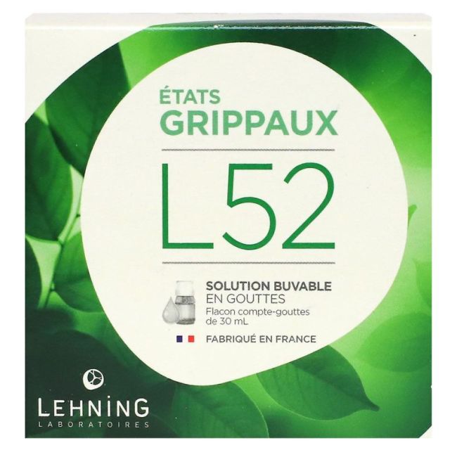 Lehning L 52 Etats Grippaux Sol Buv 30Ml