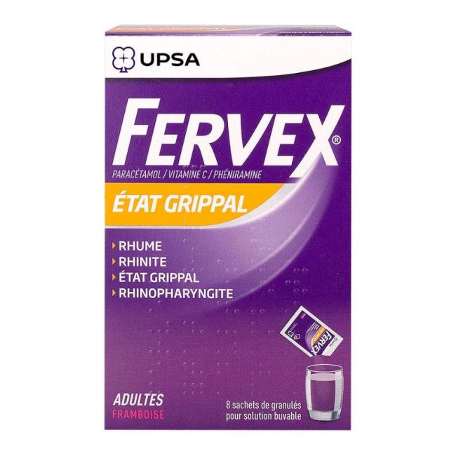 Fervex Adulte Framboise Sac 8