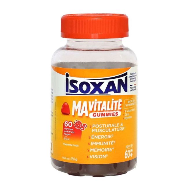 Isoxan Ma Vitalite 60 60 Gummies