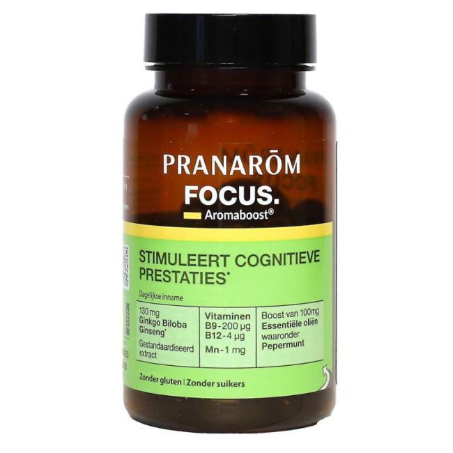 Pranarom Aromaboost Focus Caps 60