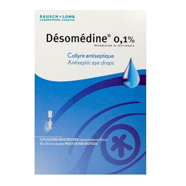 Desomedine 0,1 Collyre 0,6Ml Doses 10E