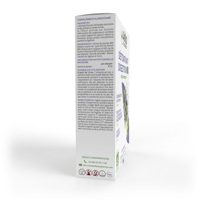 Arko Artichaud Fenouil Bio Amp 20