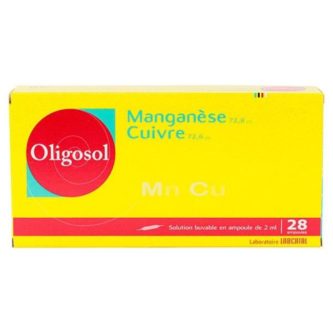 Oligosol Mn Cu Amp Buv 2Ml 28