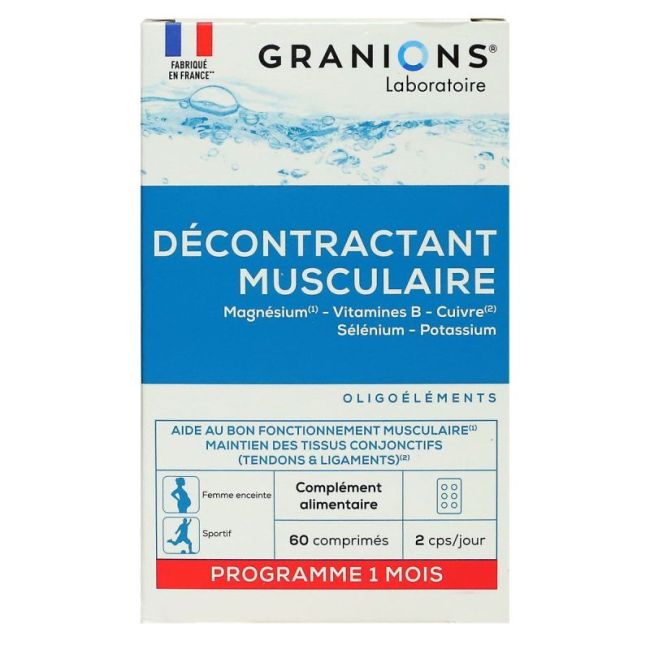 Granions Decontractant Muscu Cp60