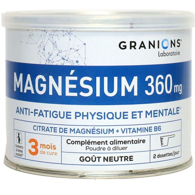 Granions Magnesium 360Mg Pdr 210G