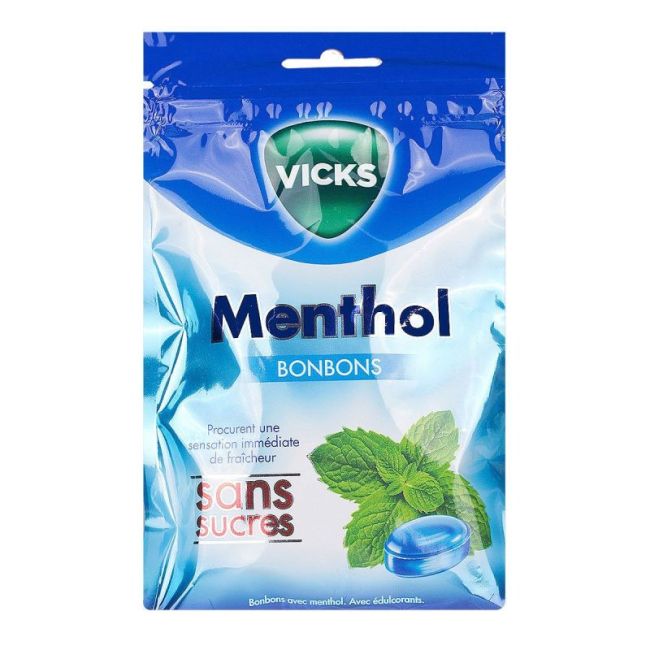 Vicks Ss Sucre Menthol 18 Bb /72G
