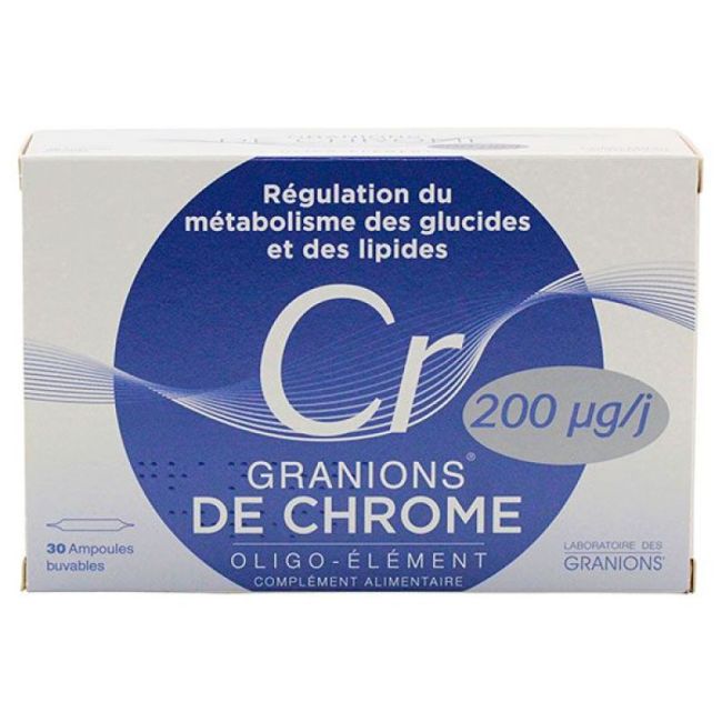 Granions Chrome 200Ag S Buv 30A/2Ml