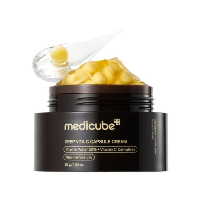 Medicube Deep Vita C Capsule Cream – Crème éclat à la vitamine C, capsules et gel (55 g)