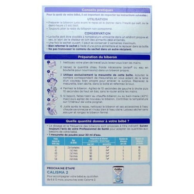 Gallia Calisma 1Er Age 1200G