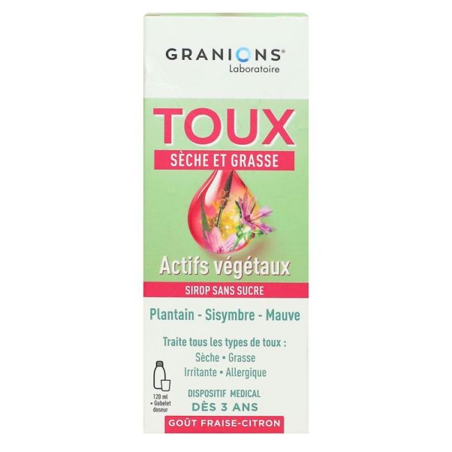 Granions Toux Seche Et Grasse Sirop