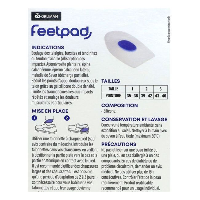 Feet Pad Talont Ins Lat T3 La Paire