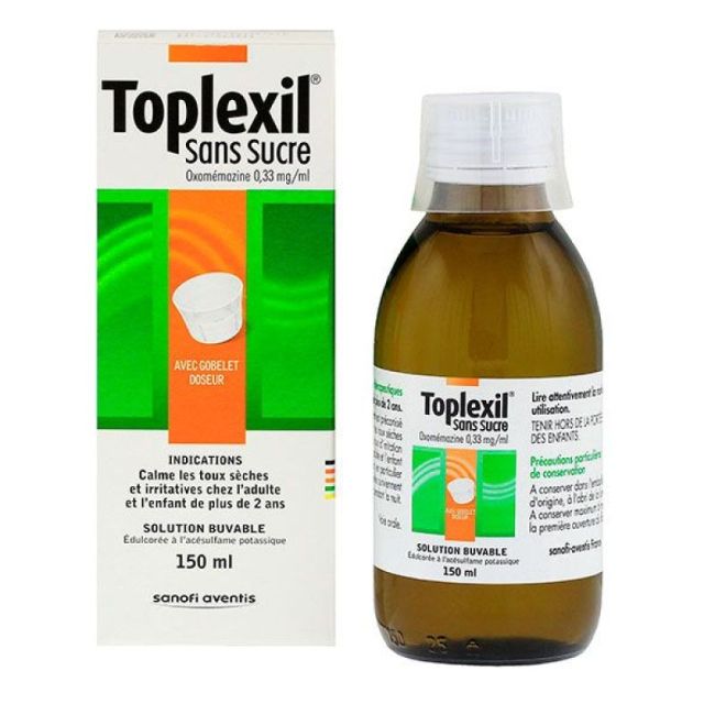 Toplexil S/Sucre Sirop 150Ml