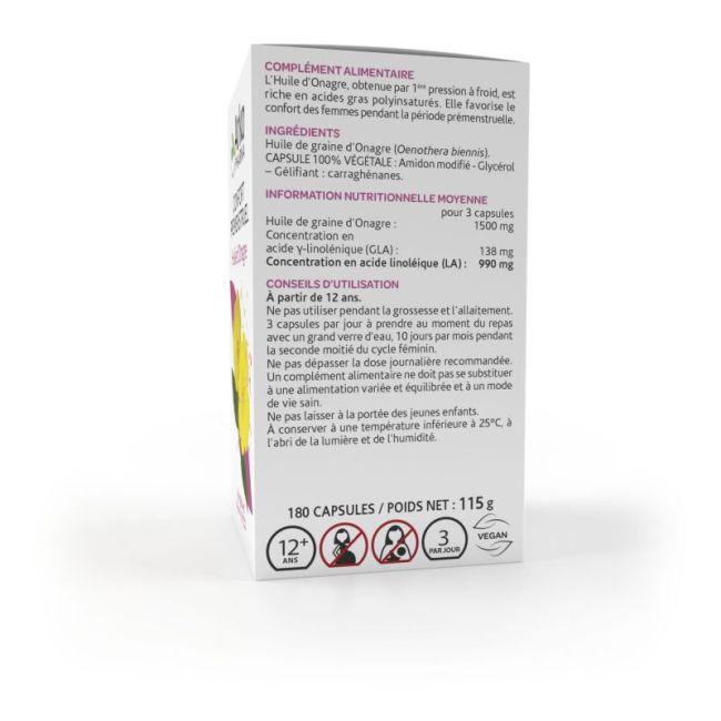 Arko Huile D Onagre Bio Caps 180