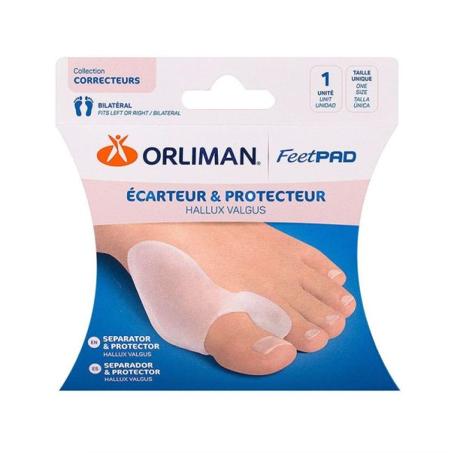 Feet Pad Hallus V Prot Av Ecart Oignon Tu