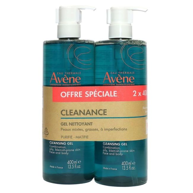 Avene Duo Gels Clean 400Ml 24 F