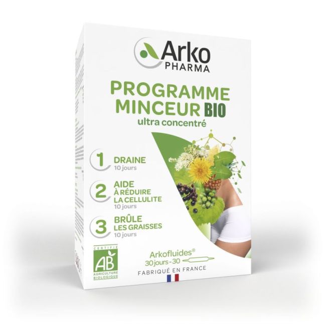 Arkofluide Minceur 123 Ampoules 30