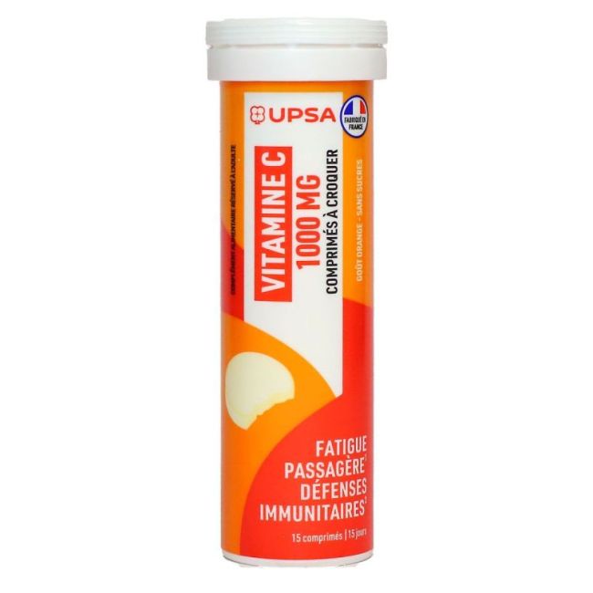 Upsa Vit C 1000Mg Cpr A Croquer 15