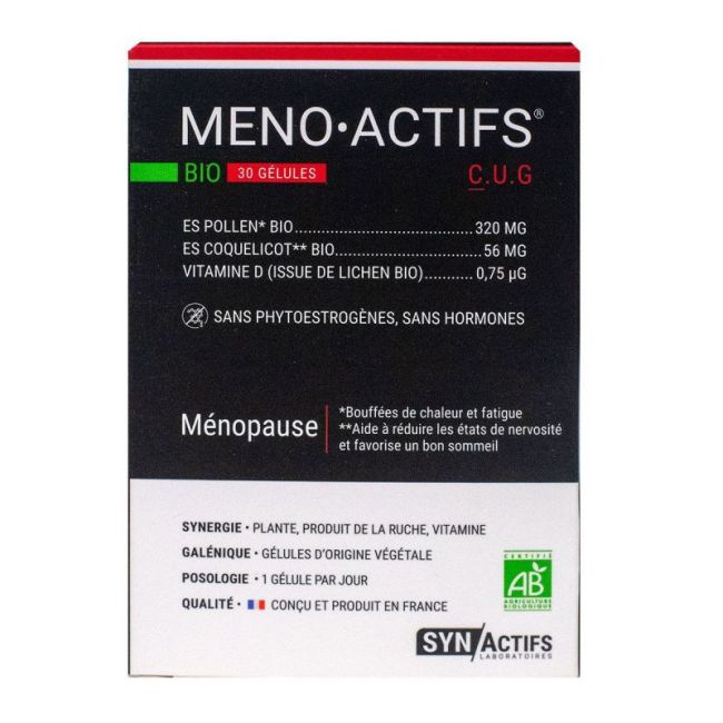 Aragan Menoactifs Bio Gelul 30