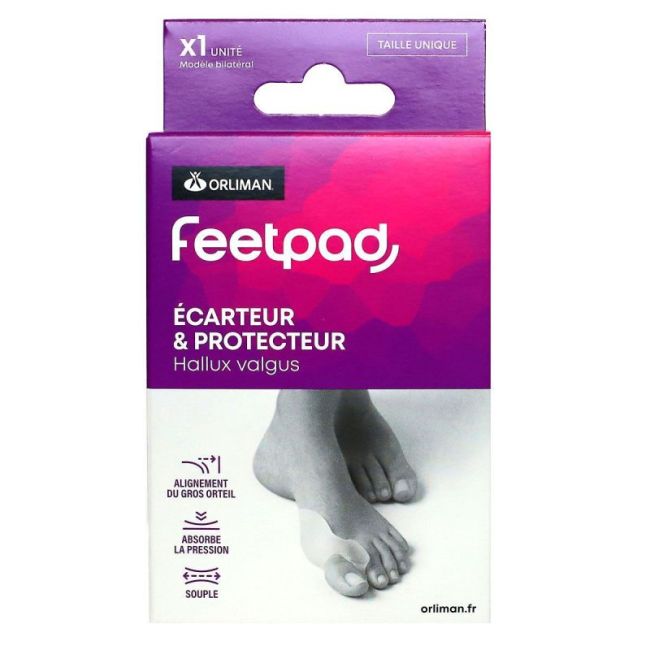 Feet Pad Hallus V Prot Av Ecart Oignon Tu