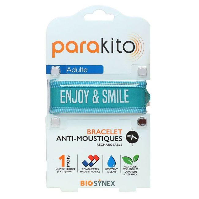 Parakito Bracel A-Moustiq Rech Ad Bl Enj